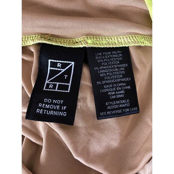 AFRM Savon Dress Floral Halter Tie Neck Mini Sheath Lime Daisy Green Small - Picture 5 of 6